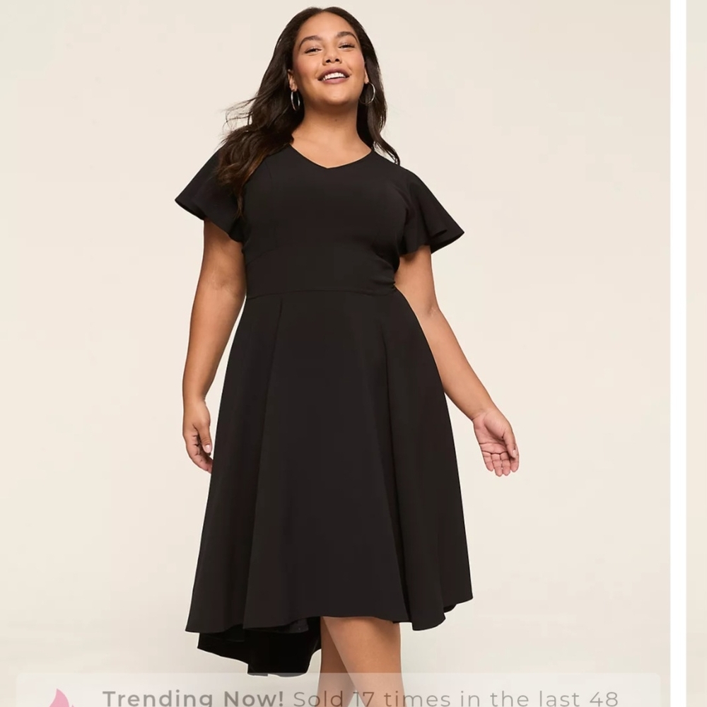 Lane Bryant Lena High-Low Midi Dress - Picture 5 of 6